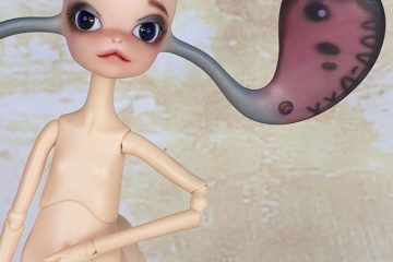 ball jointed doll face-up commission